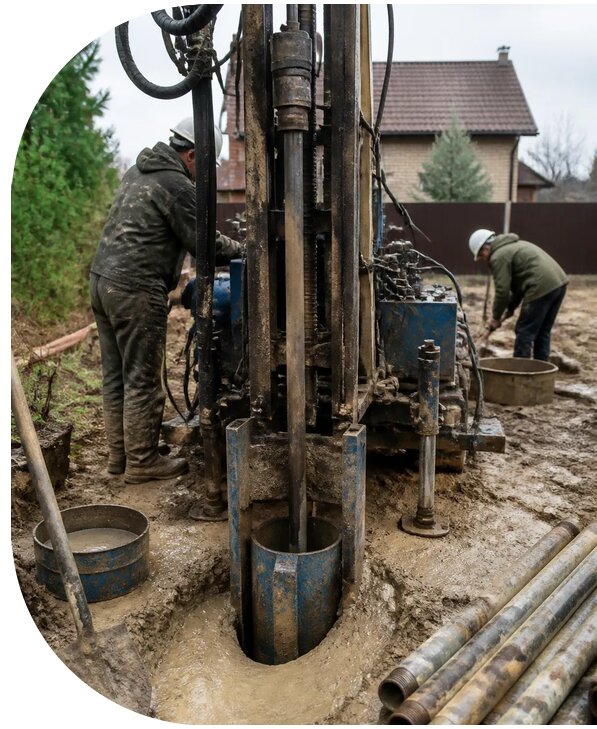 Углубление скважины на воду в Михайловке от 3050 р. | АПаруса-Мхл